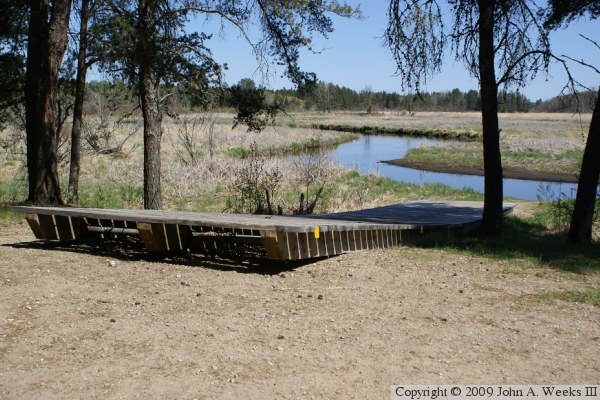 Snowmobile Bridge At Bear Den Landing