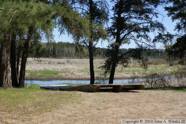 Snowmobile Bridge At Bear Den Landing
