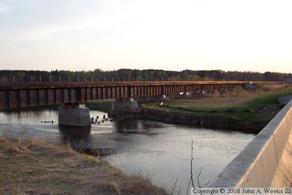 BNSF Bridge Near Ball Club