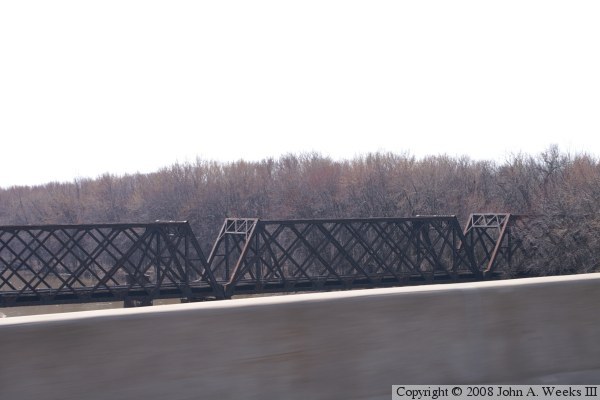 C&NW Illinois Channel Rail Bridge