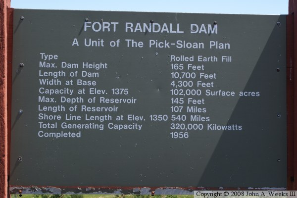 Fort Randall Dam