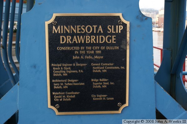 Minnesota Slip Drawbridge