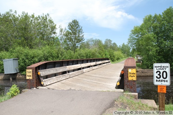 Willard Munger Trail Canal Bridge