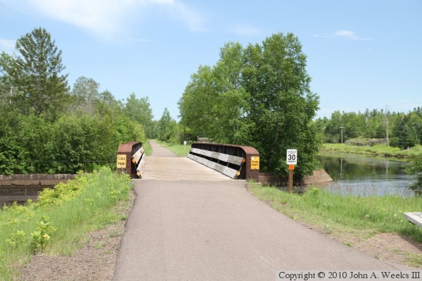 Willard Munger Trail Canal Bridge