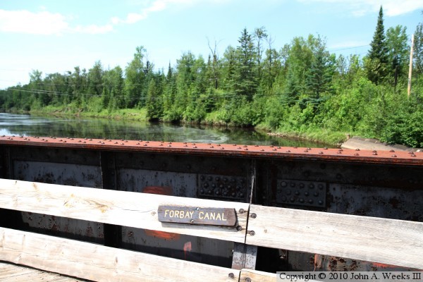 Willard Munger Trail Canal Bridge