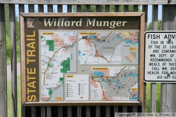 Willard Munger Trail Canal Bridge