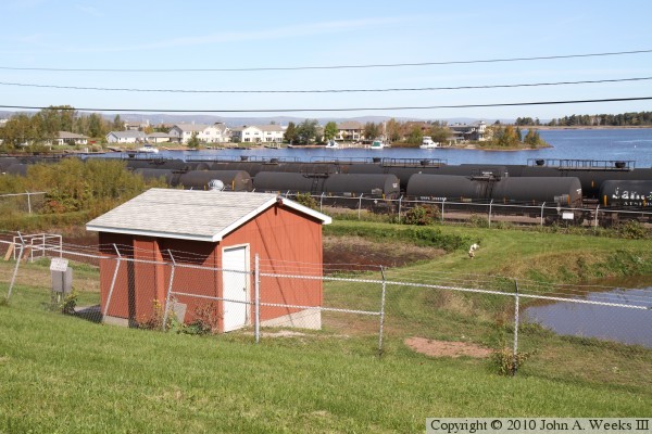Lake Superior Water Pipeline Bridge