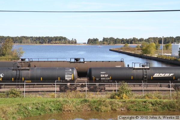 Lake Superior Water Pipeline Bridge
