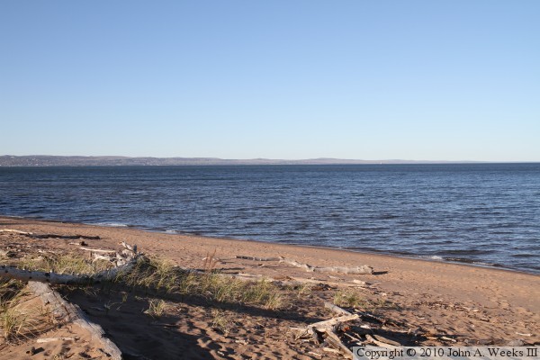 Lake Superior Water Pipeline Bridge