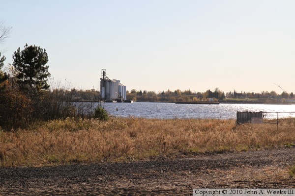 Lake Superior Water Pipeline Bridge
