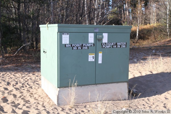 Lake Superior Water Pipeline Bridge