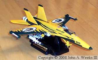 Green Bay Packer Fighter Jet