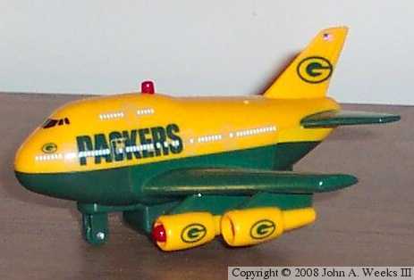 Green Bay Packer Boeing 747