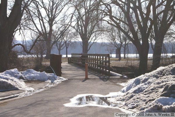 Isle La Plume Foot Bridge