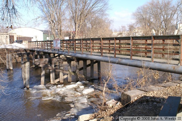 Isle La Plume Foot Bridge