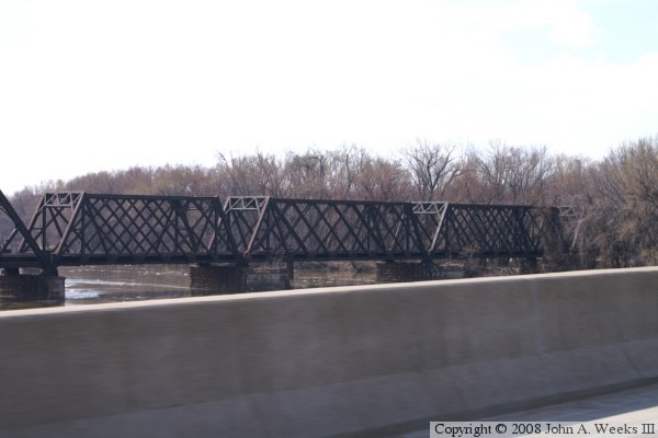 C&NW Illinois Channel Rail Bridge